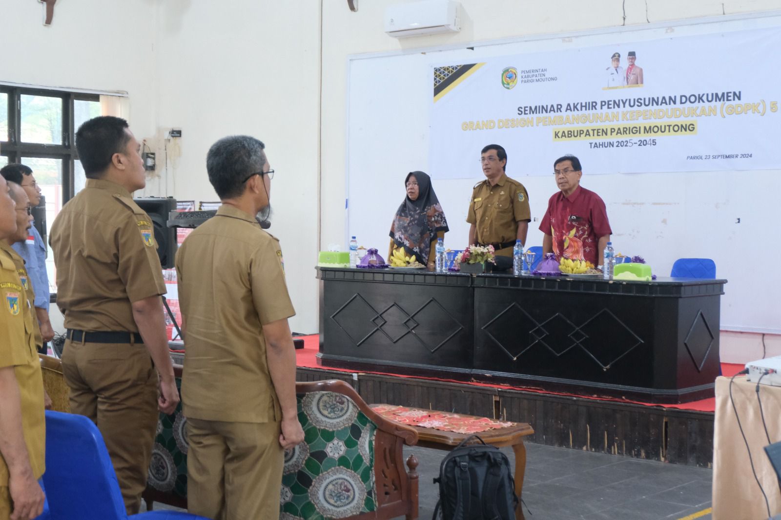 Seminar Akhir Penyusunan Dokumen GDPK Lima Pilar Parimo 2025-2045