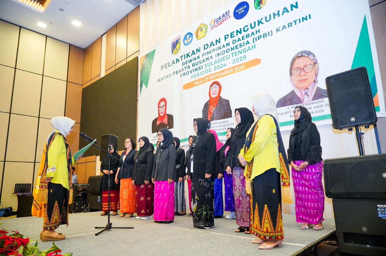 DPP IPBI Kartini Lantik Pengurus DPD Sulteng Masa Bhakti 2024-2029