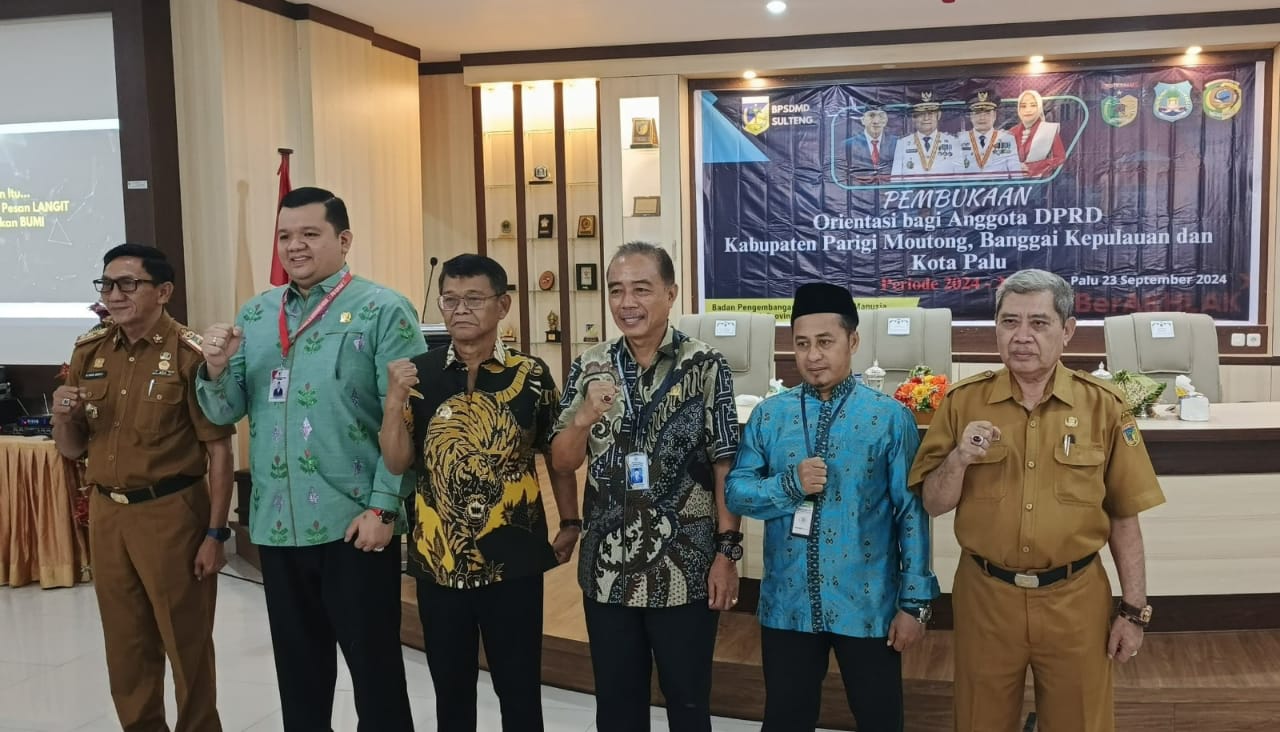 Anggota DPRD Parimo Jalani Orientasi Bersama Bangkep dan Kota Palu