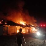 Polisi Belum Simpulkan Penyebab Kebakaran 16 Petak Bangunan Pasar Sentral Parigi