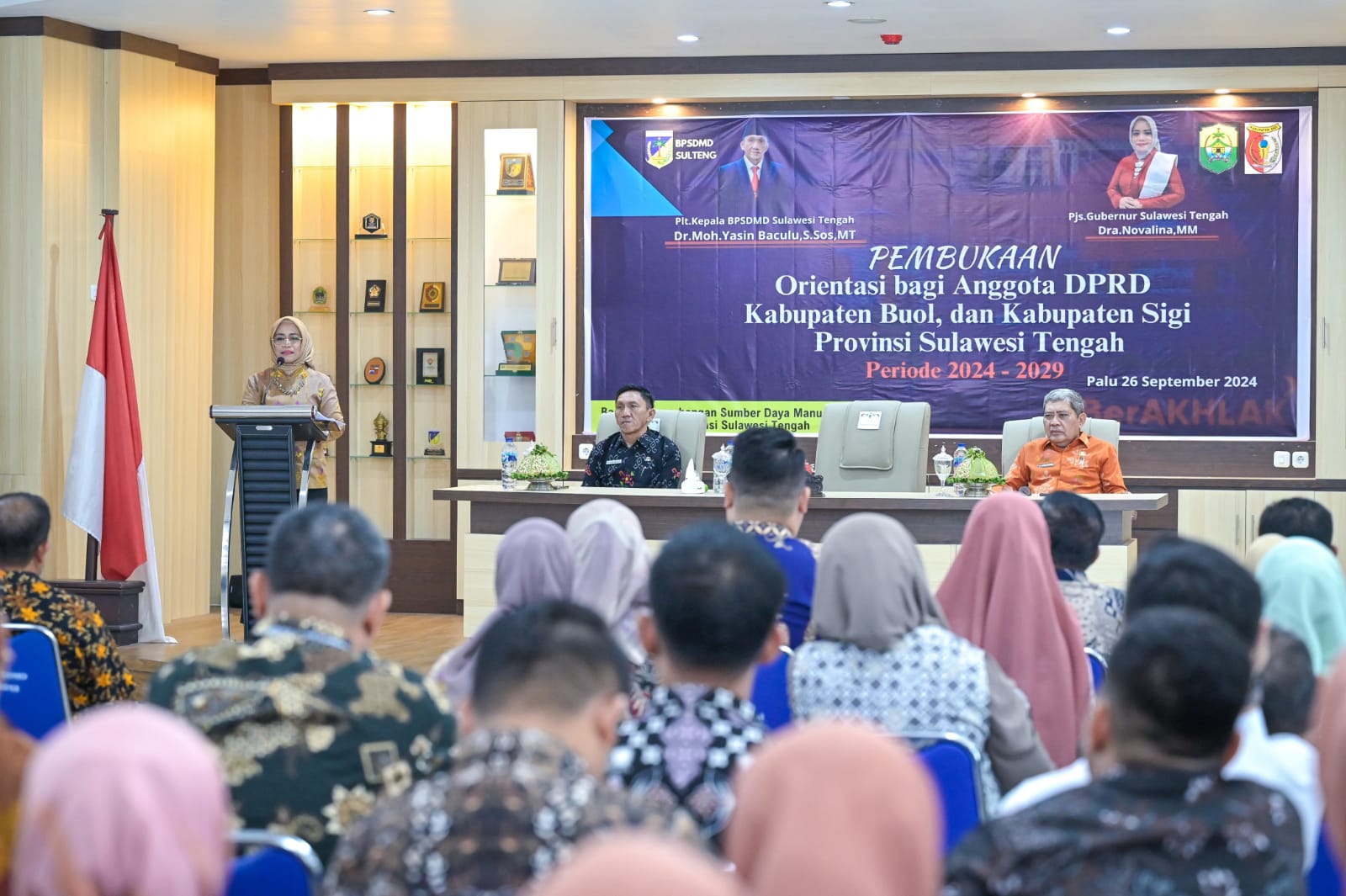 Pjs Gubernur Sulteng Apresiasi Keterwakilan Perempuan di DPRD Sigi dan Buol