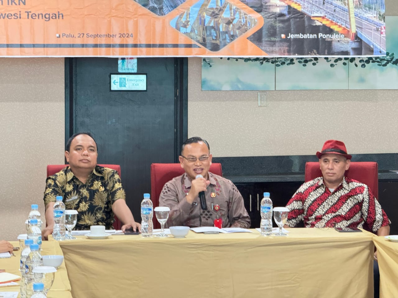 Kementerian PUPR Gelar Rakor Pengendalian Laju Kenaikan Harga Material di Sulteng