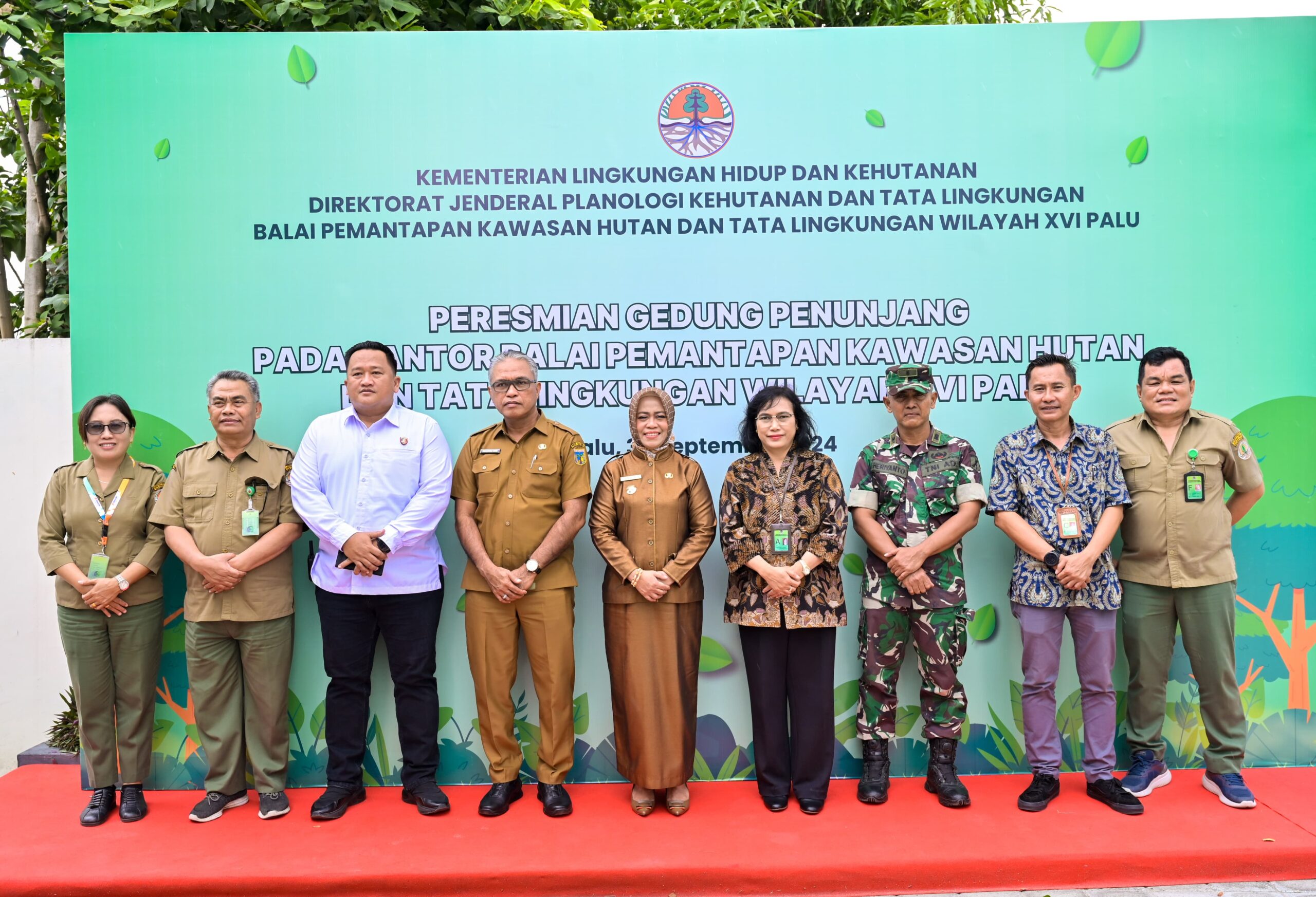Gedung Penunjang BPKHTL Palu Resmi Beroperasi