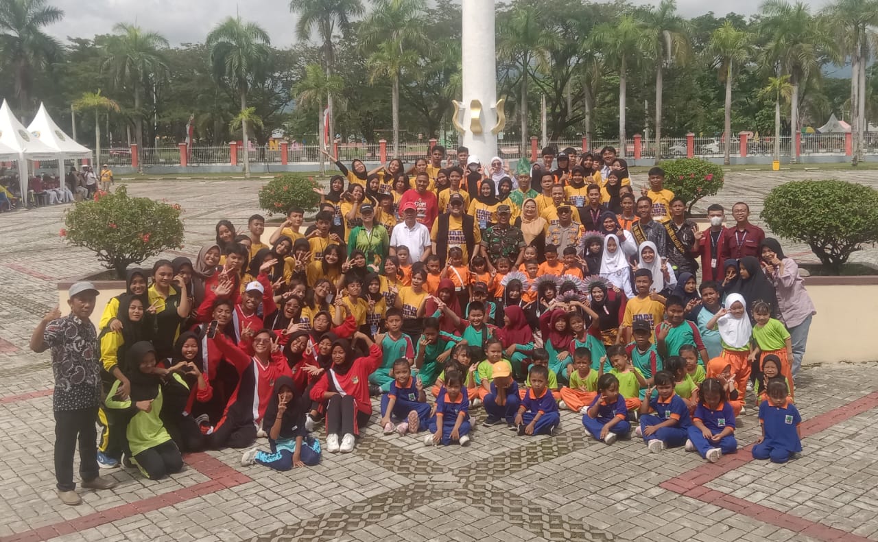 Peringatan HAN di Parimo, Usung Tema Anak Terlindungi, Indonesia Maju