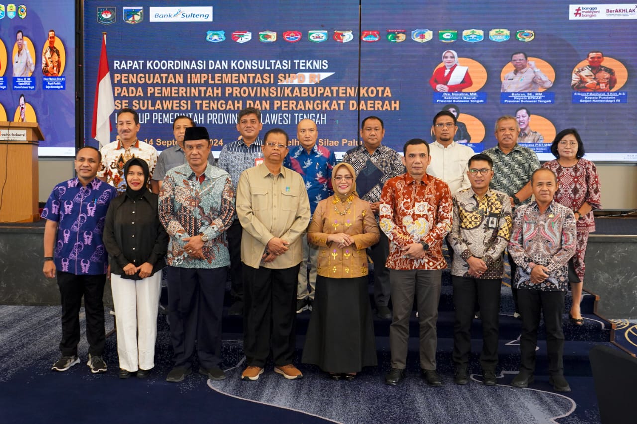 BPKAD Gelar Rakor dan Konsultasi Teknis SIPD RI se-Sulteng