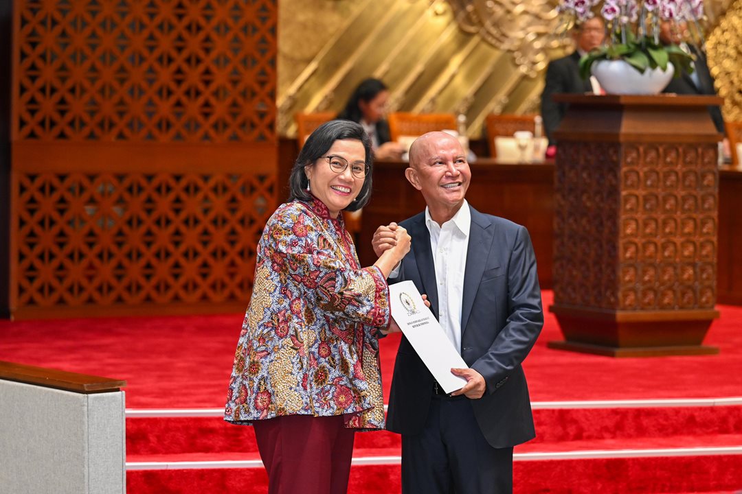 DPR Sahkan UU APBN 2025, Menkeu: Pendapatan Rp3.000 Triliun