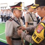 Kapolres Touna Pimpin Sertijab Wakapolres, Kabagops dan Kasikum