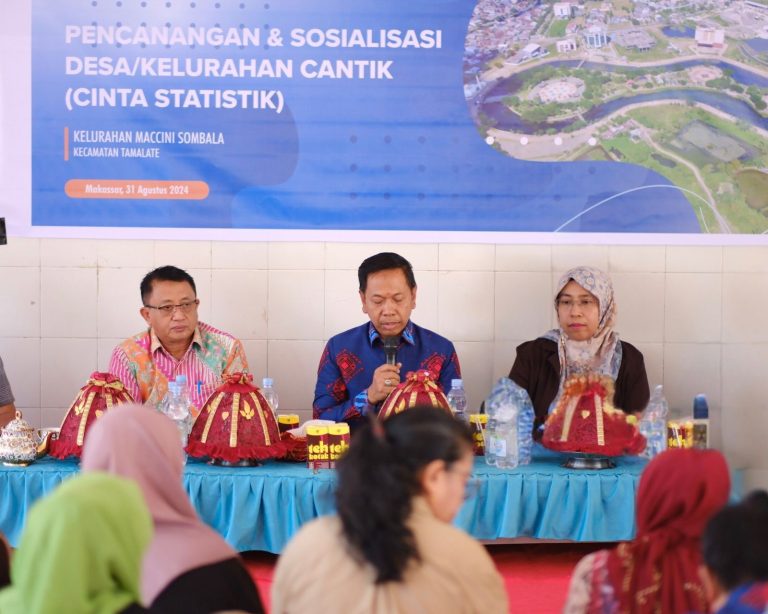 Kelurahan Maccini Sombala Jadi Pilot Project Program Cantik