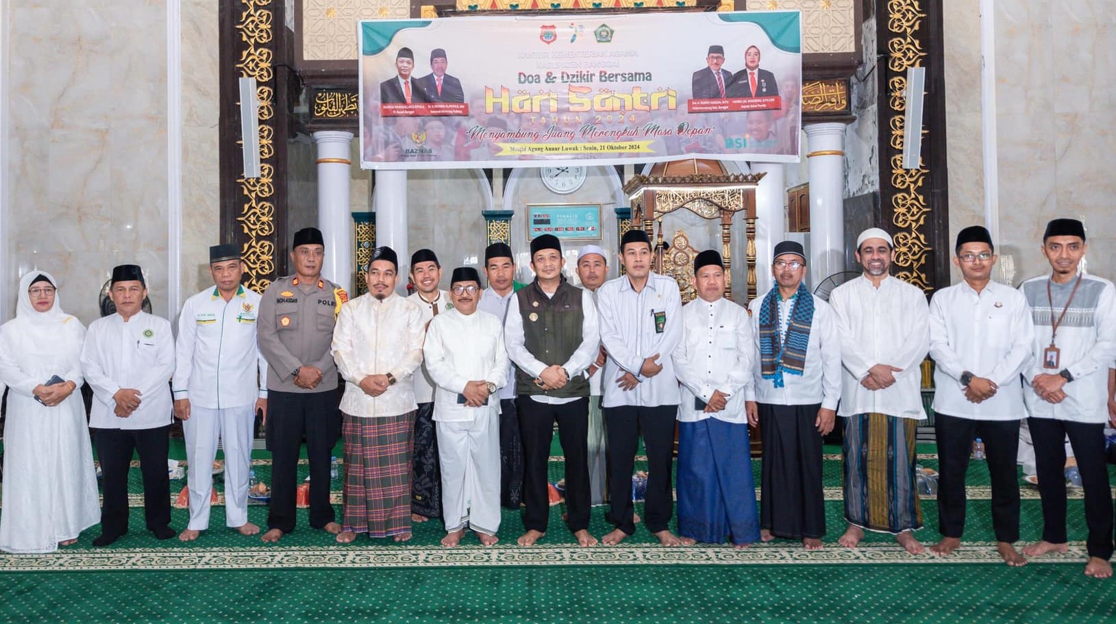 Hari Santri 2024 di Banggai Diperingati dengan Doa dan Dzikir