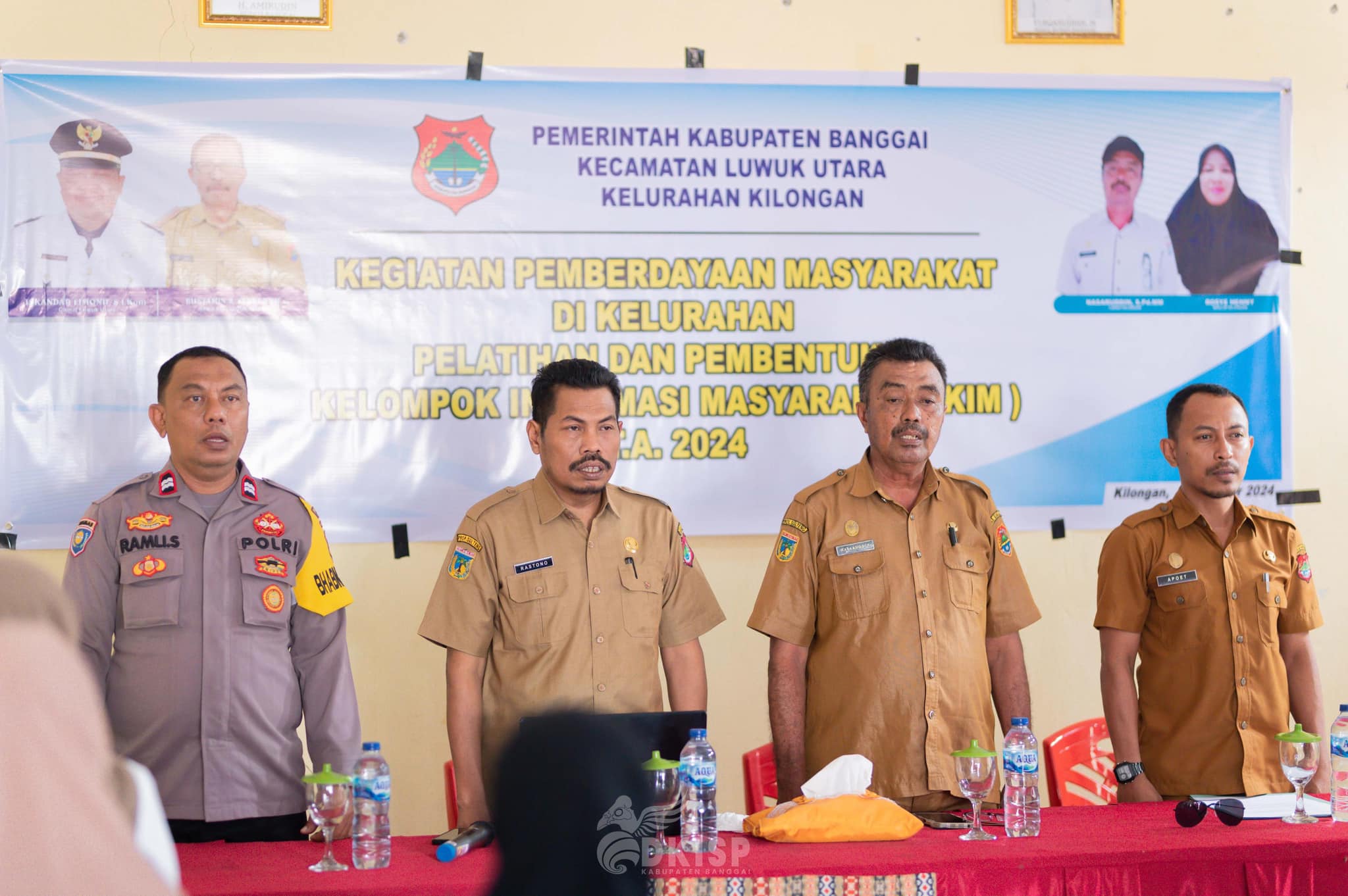 Pemerintah Kelurahan Kilongan Bentuk KIM