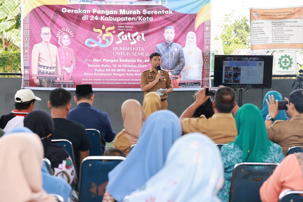 Pjs Wali Kota Makassar Berharap GPM Serentak Mampu Kendalikan Inflasi