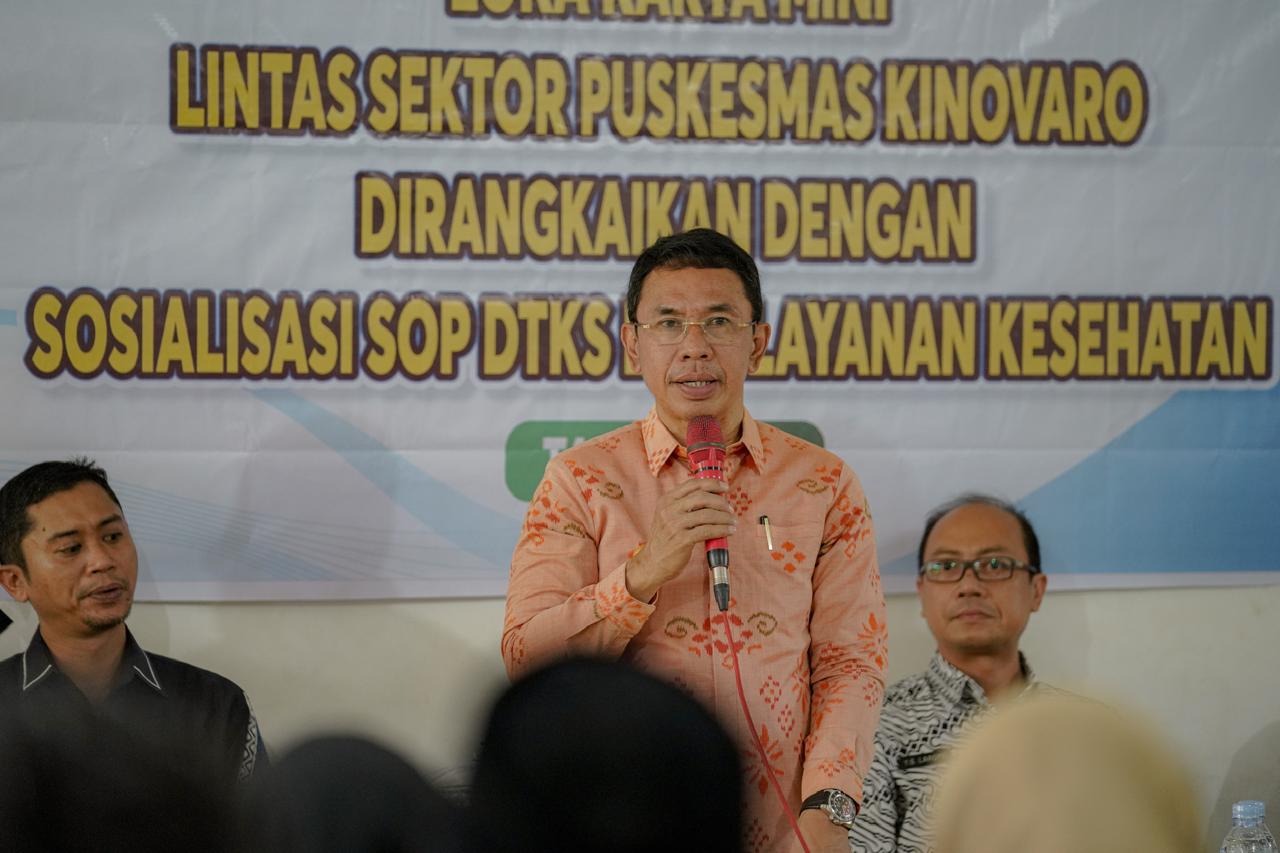 Pemda Sigi Gelar Evaluasi Capaian Layanan Kesehatan dan Sosialisasi SOP DTKS