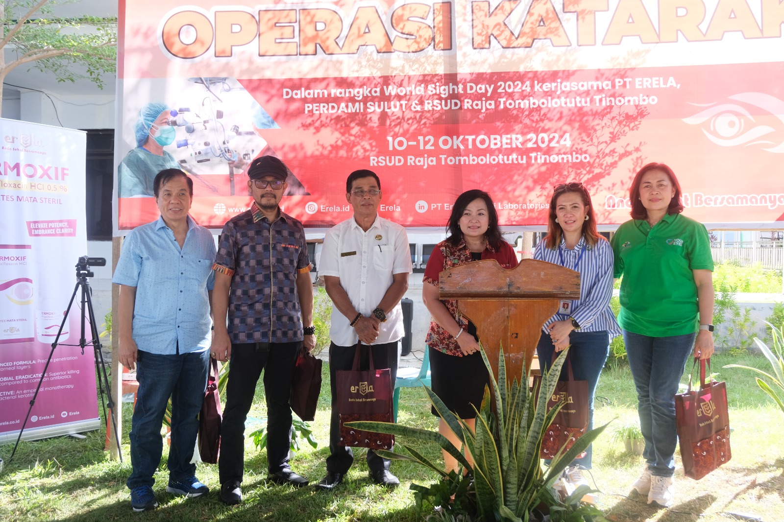 Peringati Hari Penglihatan Sedunia, RSUD Raja Tombolotutu Gelar Operasi Katarak Gratis