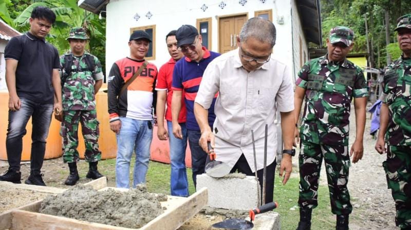 Lima Rumah Layak Huni Keluarga Miskin Ekstrem di Gorontalo Mulai Dibangun