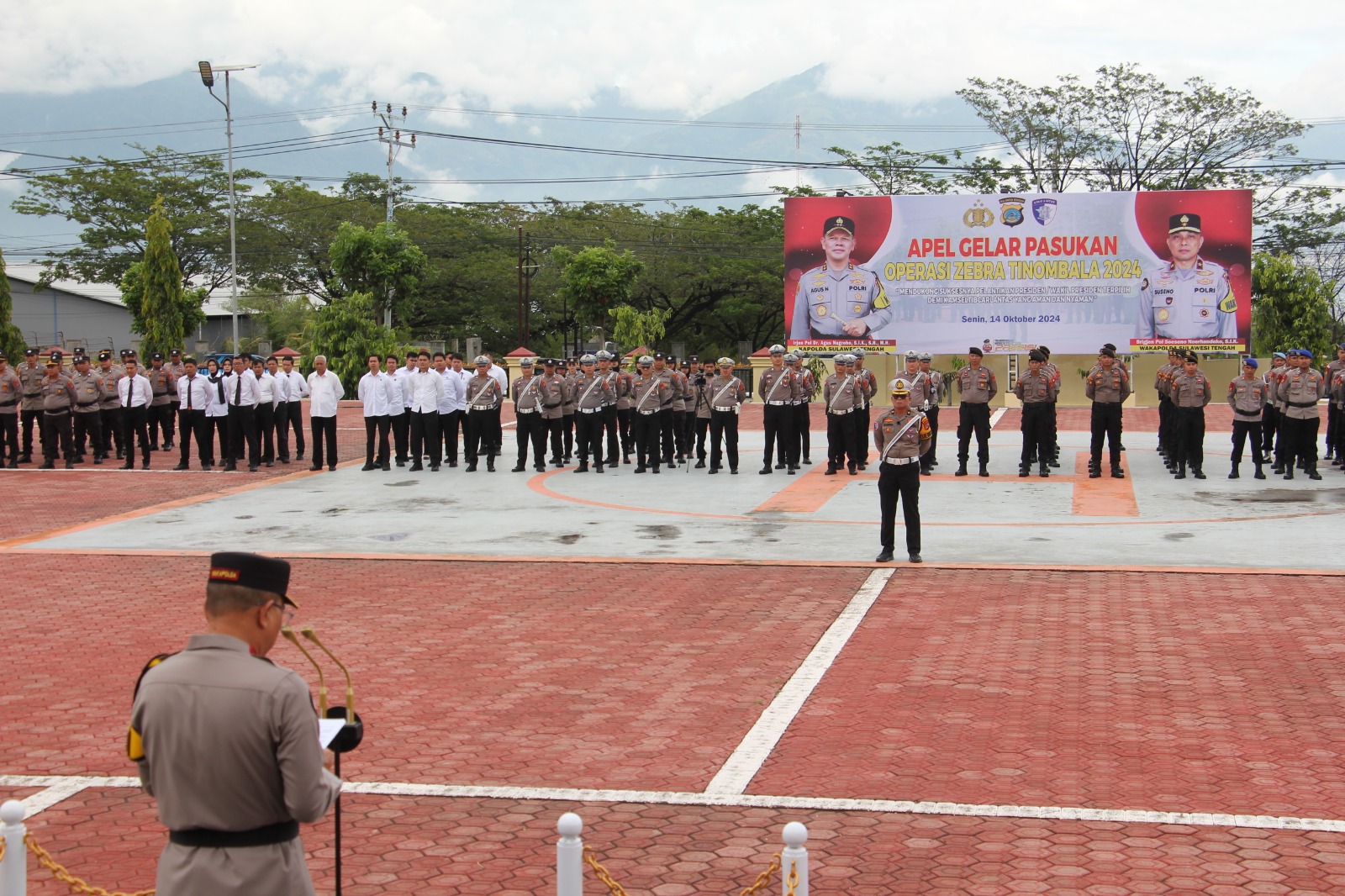 Pimpin Apel Gelar Pasukan Operasi Zebra Tinombala 2024, Ini Pesan Wakapolda Sulteng