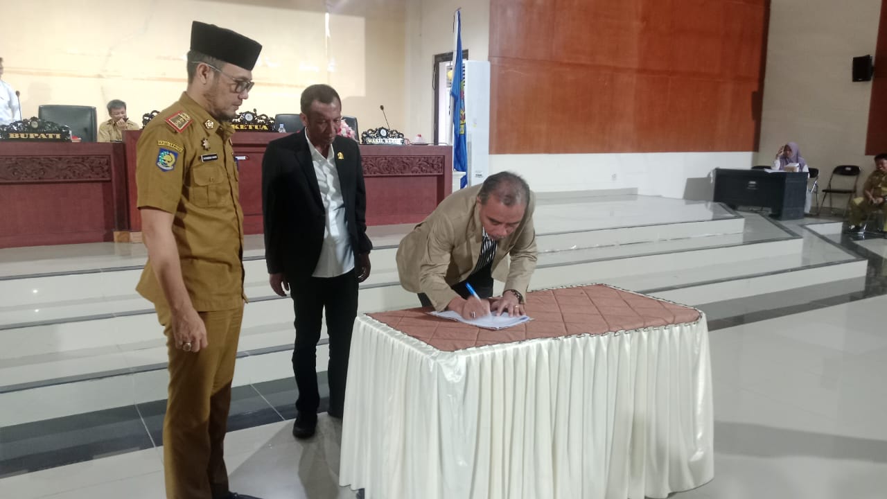 DPRD Parimo Sahkan Rencana Kerja 2025