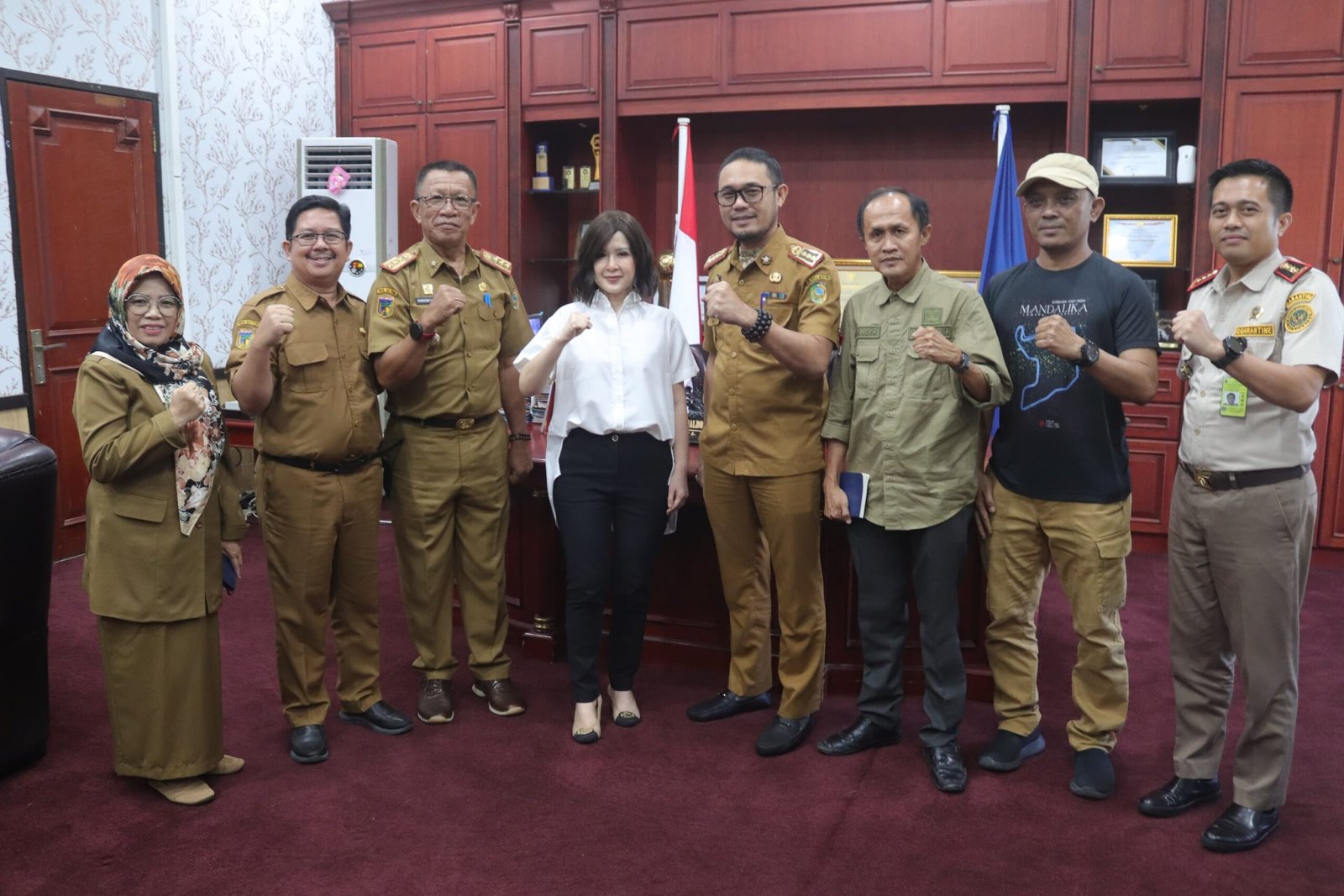 Terima Kunjungan Stafsus Presiden, Sekda Zulfinasran Paparkan Potensi Pertanian di Parimo