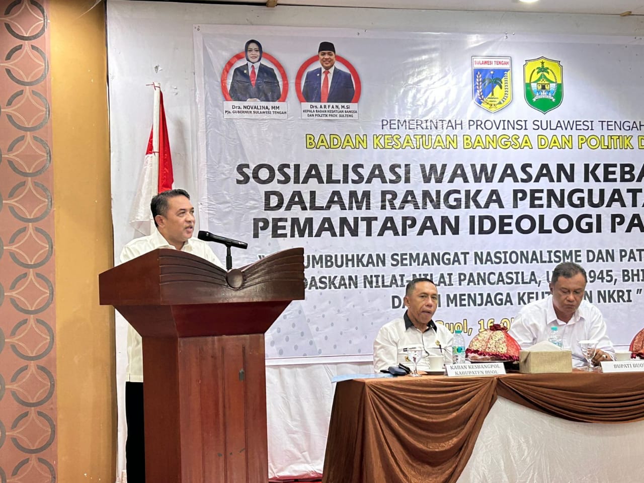 Badan Kesbangpol Sulteng Perkuat Ideologi Pancasila Lewat Sosialisasi