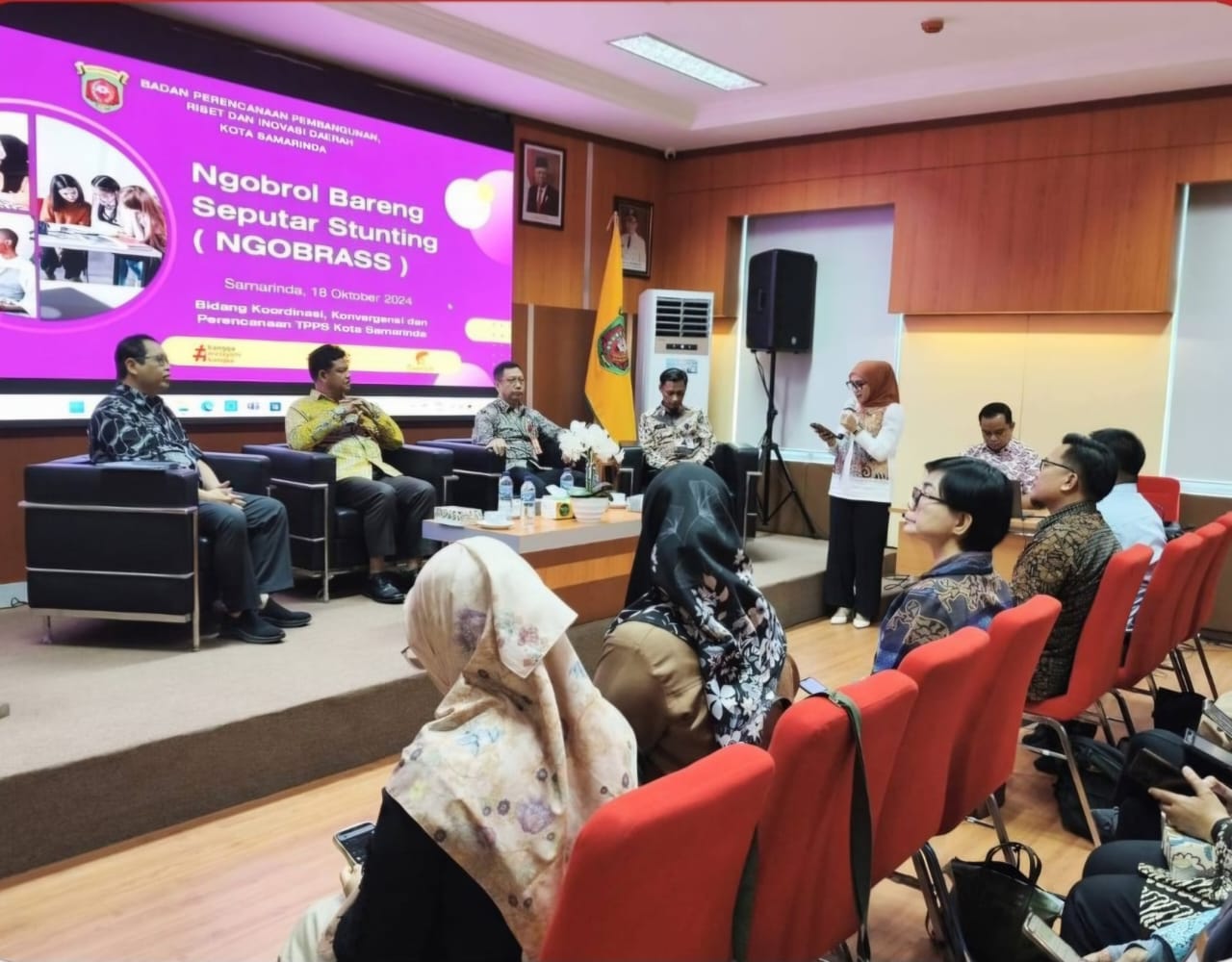Lewat NGOBRASS, BAPPERIDA Samarinda Gencarkan Upaya Turunkan Stunting