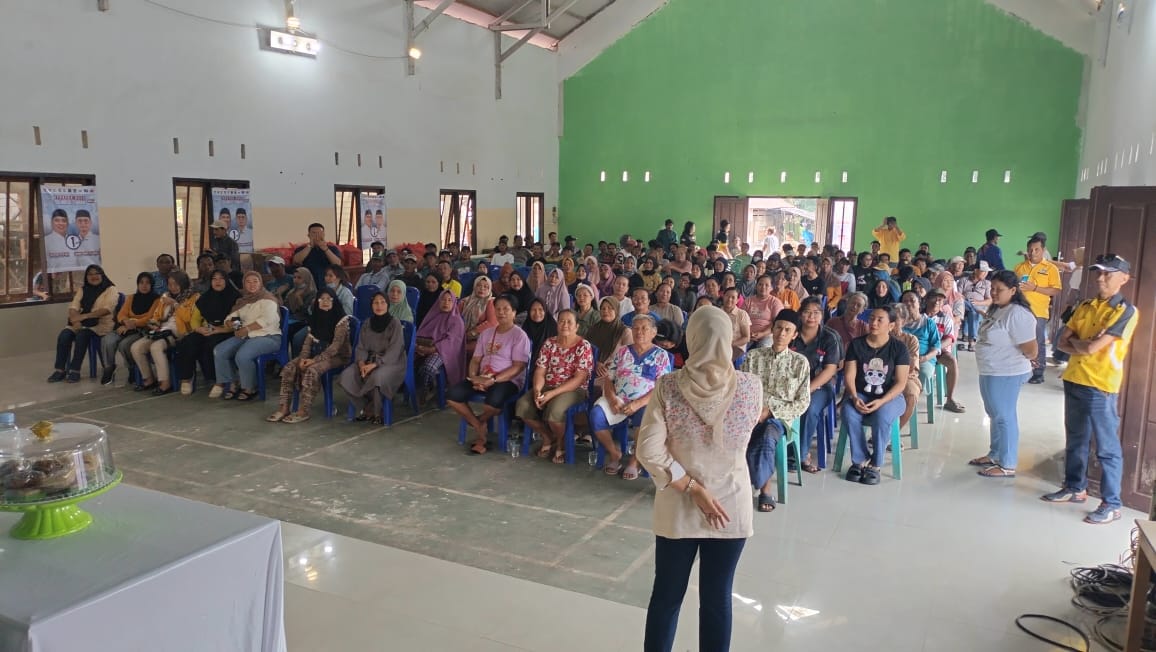 Kampanye BERAMAL di Morut, Warda; Saya Tau Ahmad Ali Wakafkan Hidupnya untuk Masyarakat