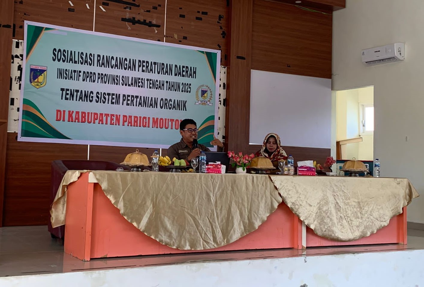 DPRD Sulteng Gelar Sosialisasi Raperda Sistem Pertanian Organik di Parimo