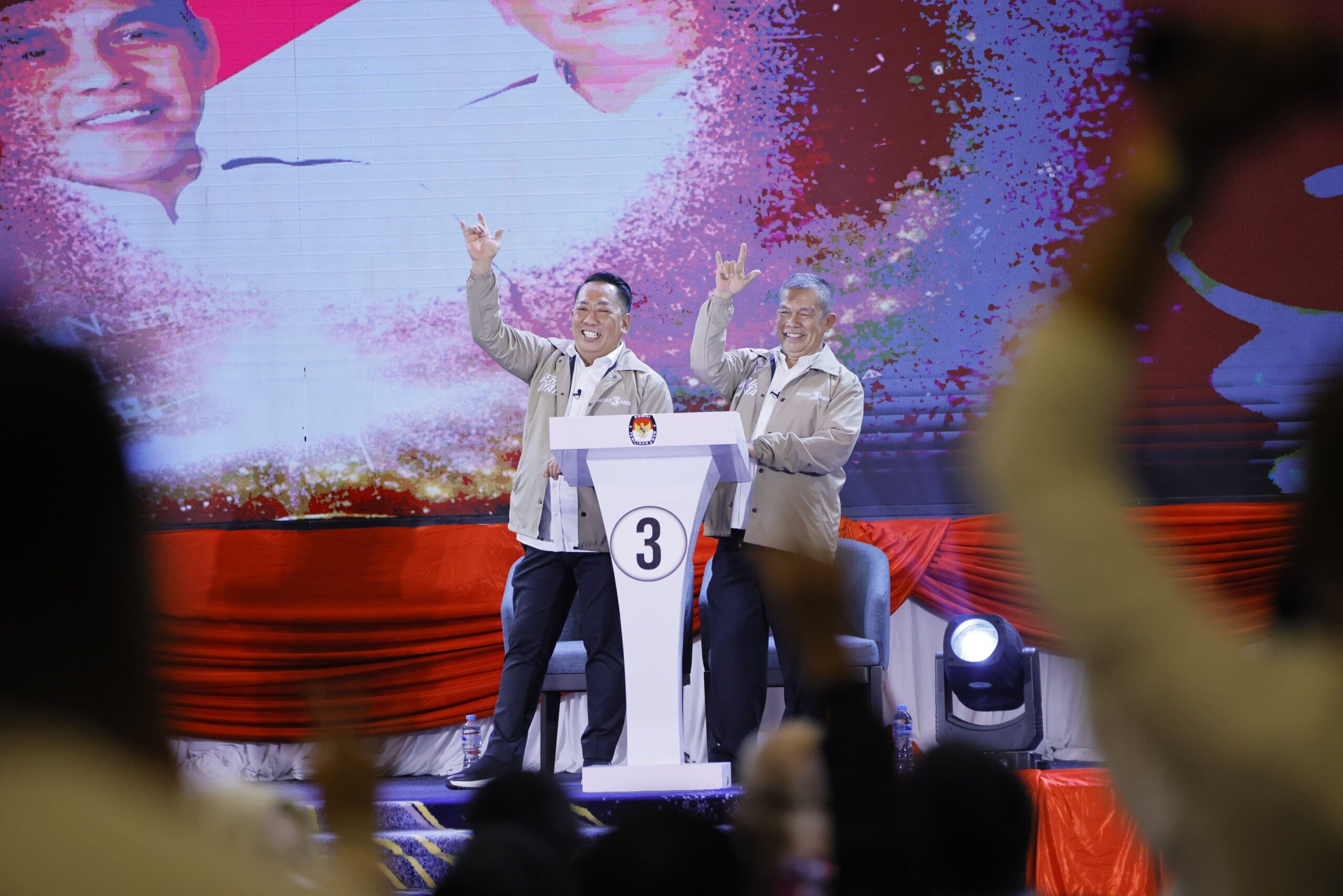 Tim Koalisi Bersinar Klaim Nizar-Ardi Kuasai Debat Publik Pertama