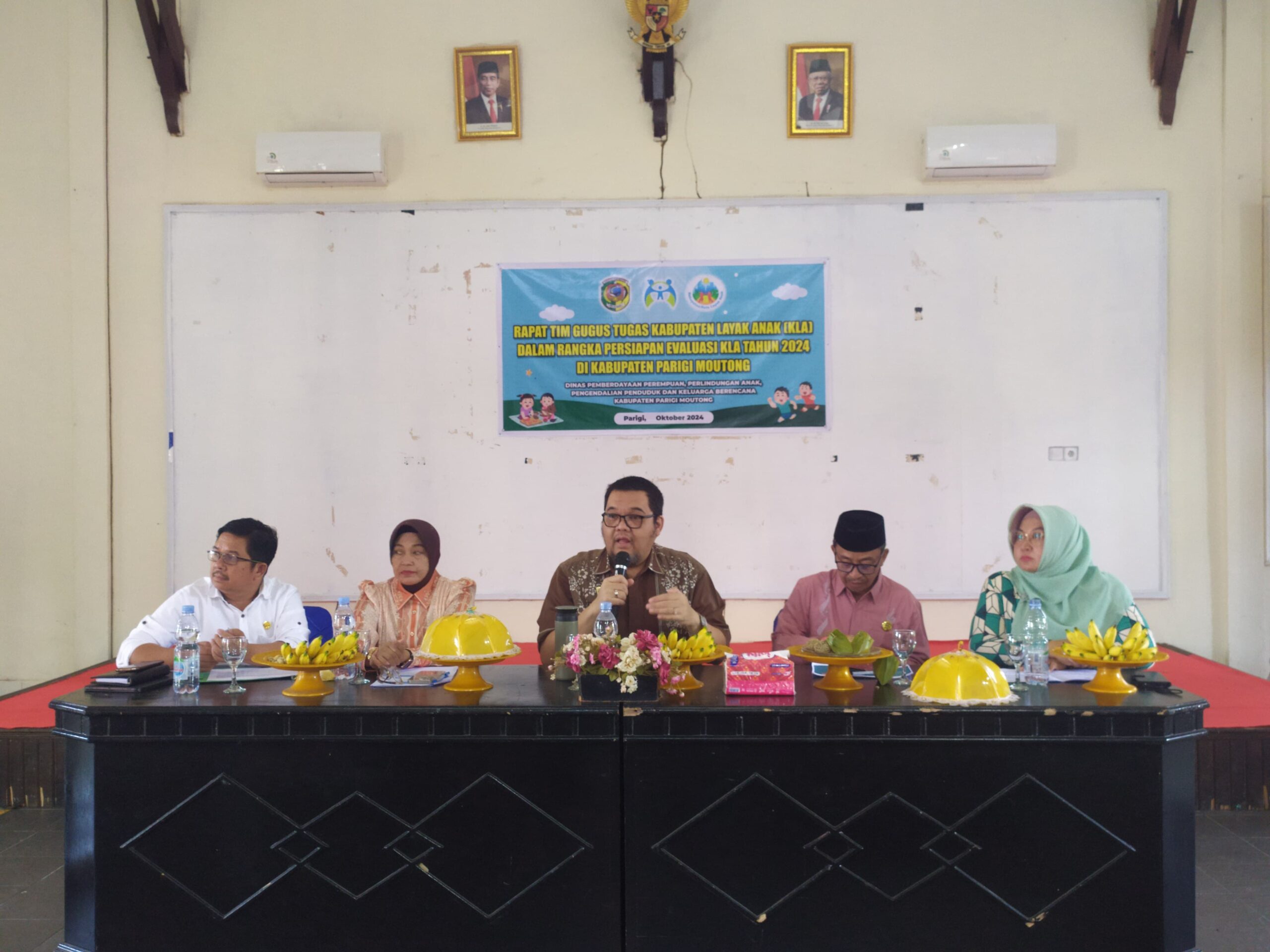 Rapat Gugus Tugas KLA, Pj Bupati Parimo Tekankan Pemenuhan Hak Anak