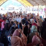 Kampanye di Desa Bajo, Ahmad Ali Ingin Sejahterakan Nelayan Lewat Industri Perikanan