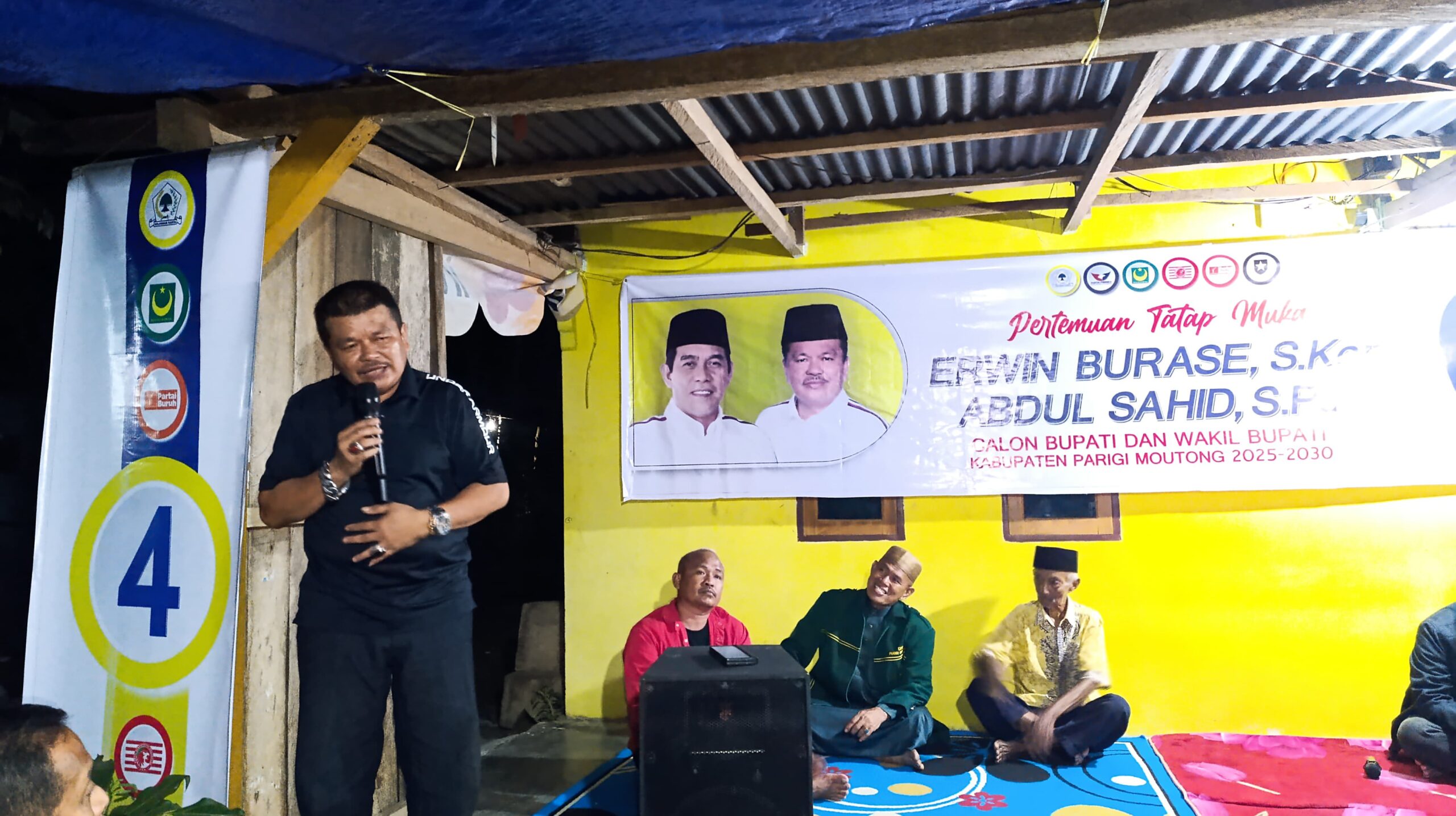 Pasangan Erwin-Sahid Janjikan Seragam Sekolah Gratis Jika Terpilih di Pilkada Parimo