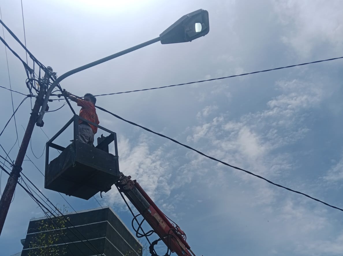 I25 Lampu PJU Wilayah Kota Parigi Telah Berfungsi Maksimal
