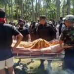 Polisi Olah TKP Penemuan Mayat Petani Sawit di Bualemo Banggai