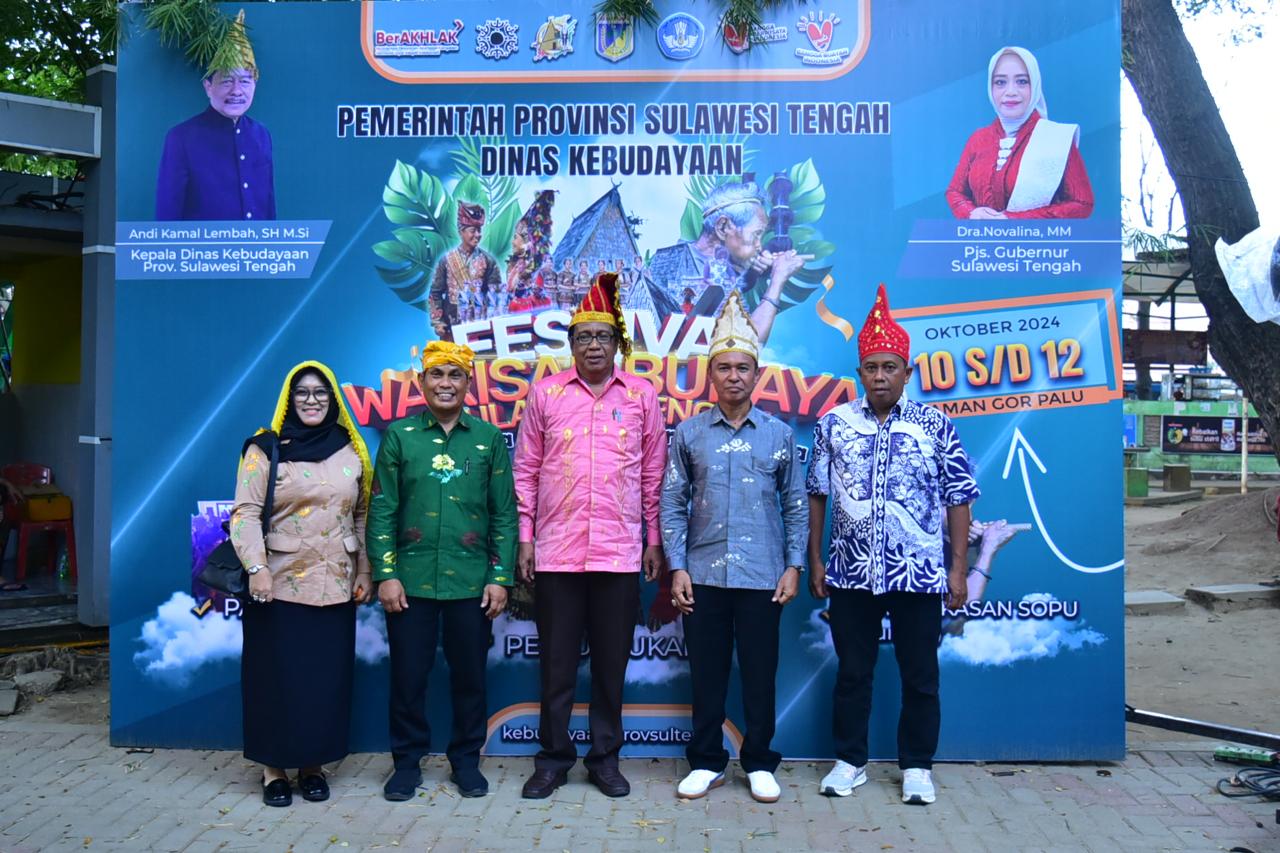 Dinas Kebudayaan Sulteng Gelar Event Festival Warisan Budaya