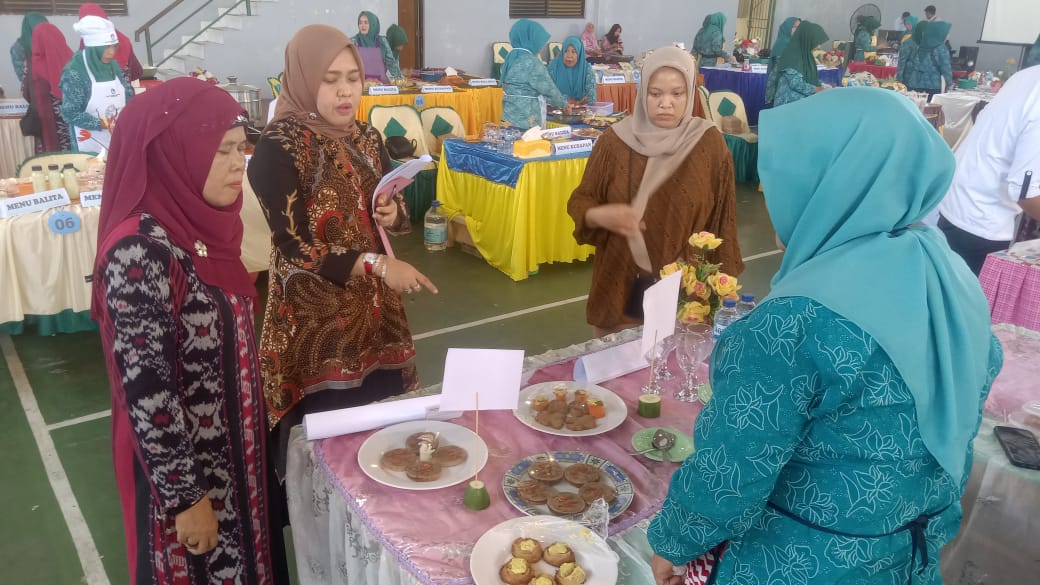 DKP Parimo Gendeng TP-PKK Gelar Lomba Masak Serba Ikan