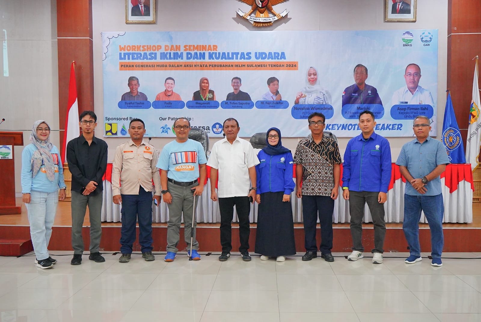BMKG Gelar Workshop serta Seminar Literasi Iklim dan Kualitas Udara