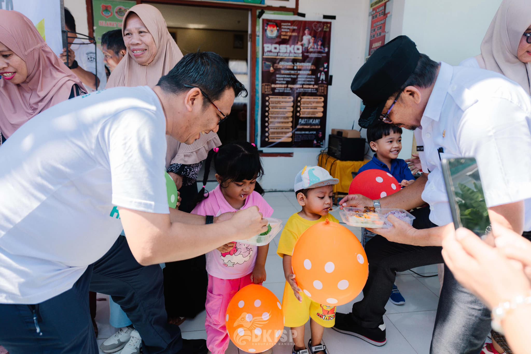 Dukung Kesehatan Anak, Pemda Banggai Gelar Aksi Pemberian Makanan B2SA