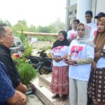 Cabup Nizar Rahmati Kukuhkan Relawan Pandawa di Parigi Utara