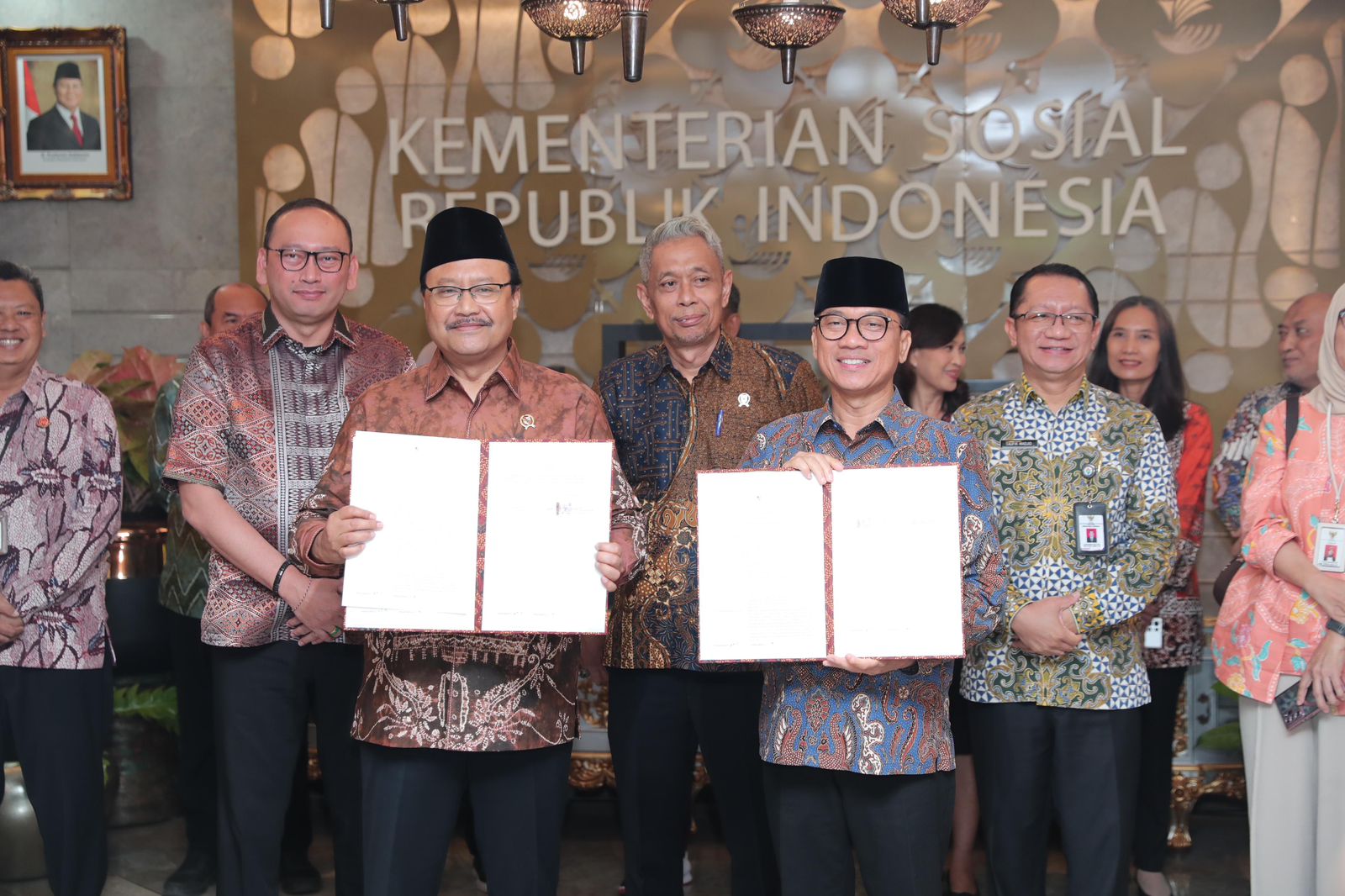 Kemendes PDT dan Kemensos Sepakat dalam Penyelenggaraan Kesejahteraan Sosial di Desa