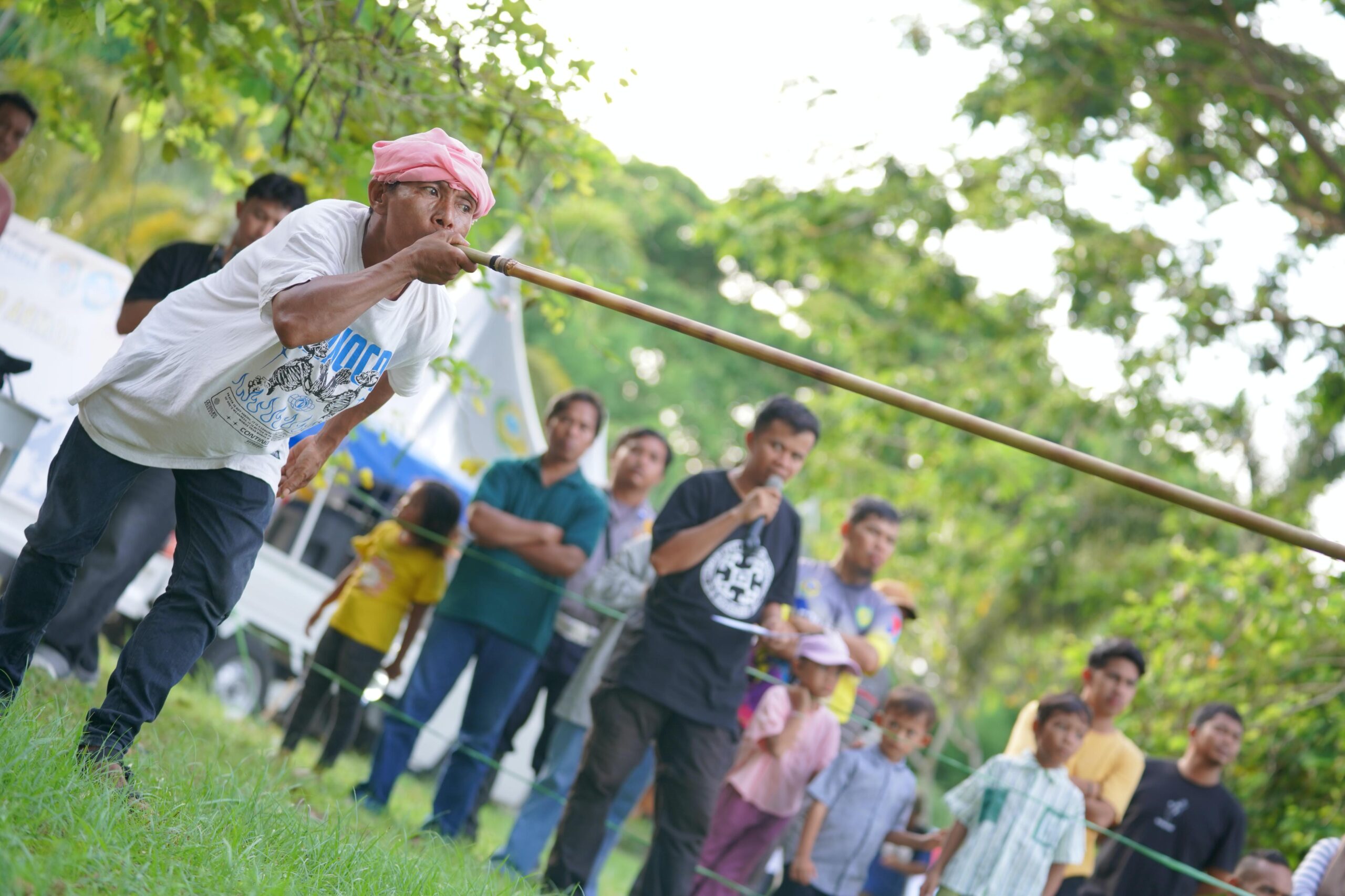 Delapan Atlet Ikut Lomba Sumpit di Festival Gampiri 2024