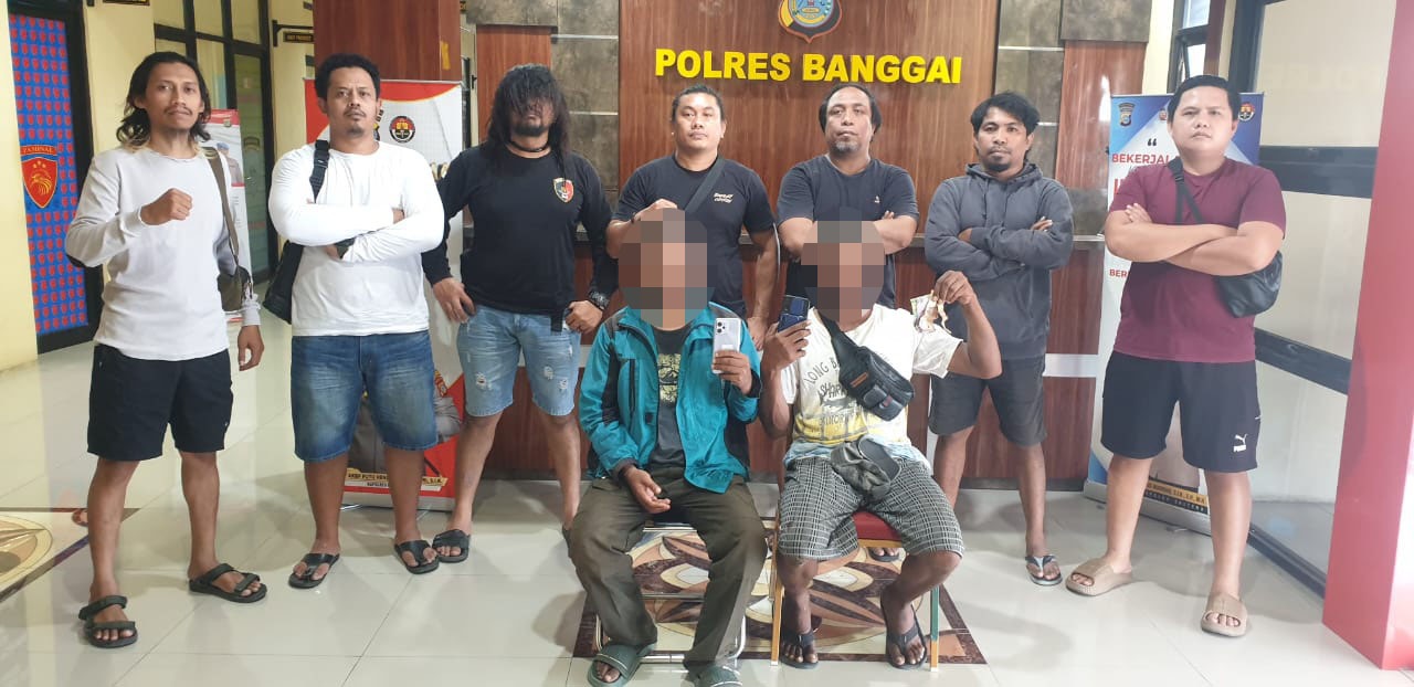 Polres Banggai Amankan Dua Pelaku Judi Online
