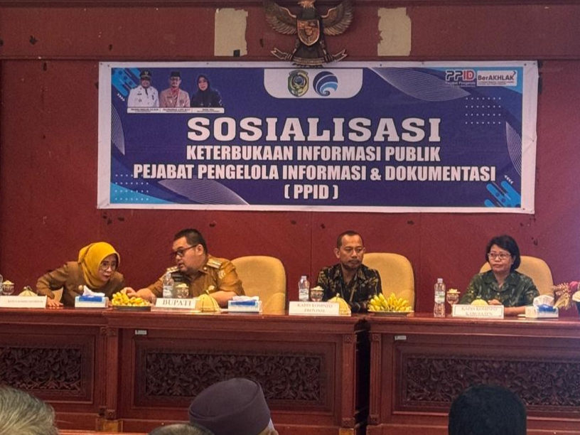 Diskominfo Parimo Gelar Sosialisasi Pembentukan PPID dan SP4N-Lapor