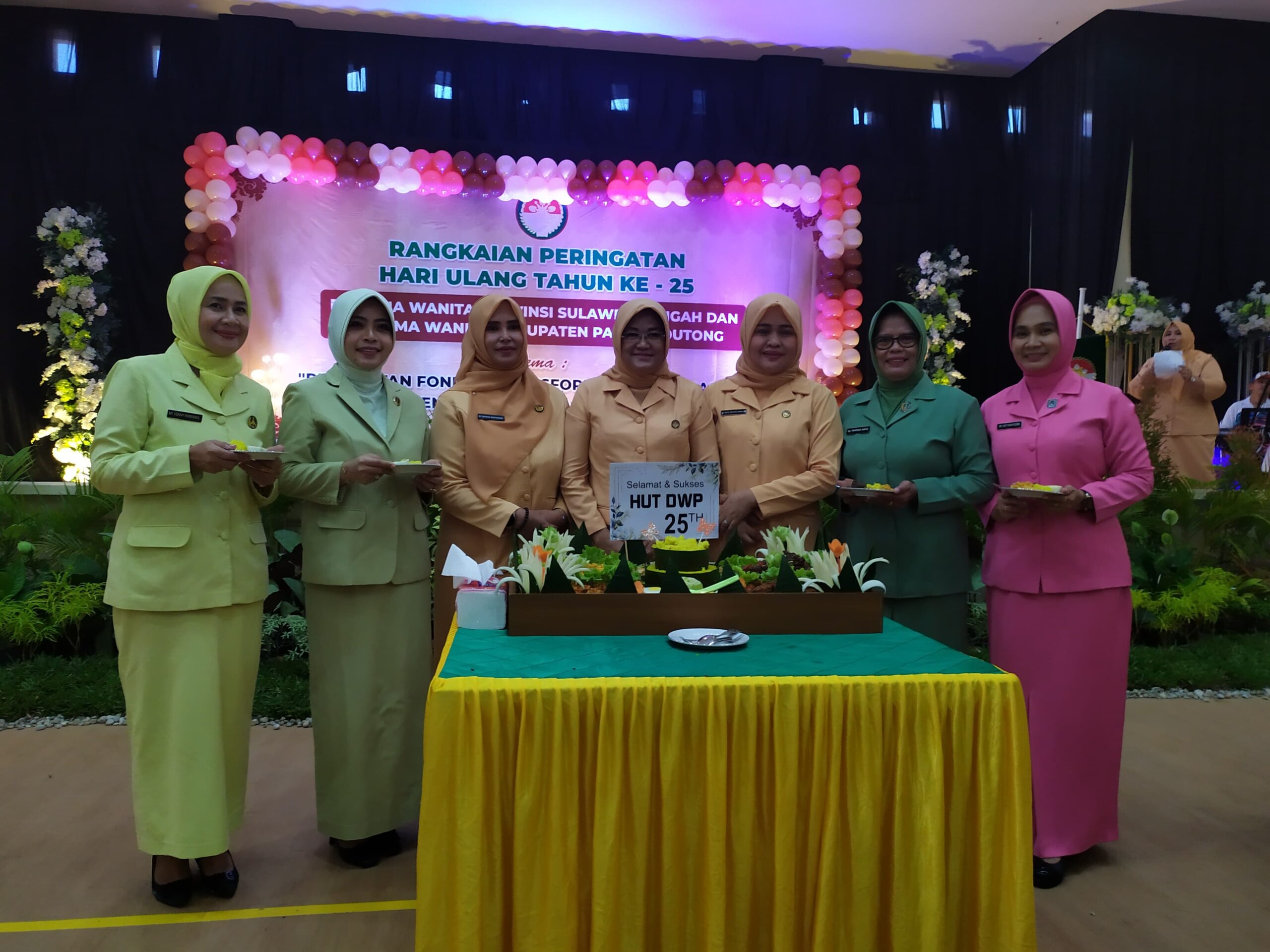 Peringatan HUT ke-25 DWP di Parimo: Dorong Peran Perempuan Menuju Indonesia Emas