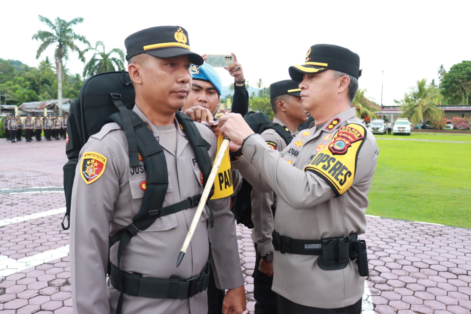 Polres Parimo Libatkan 2.220 Personel untuk Amankan TPS Pilkada 2024