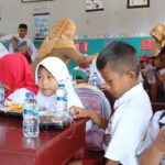180 Siswa di Parimo Antusias Ikuti Uji Coba Sarapan Bergizi Gratis