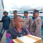 Jelang Nataru, Polisi Tingkatkan Keamanan di Pelabuhan Rakyat Luwuk Banggai