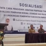 BKN dan BKPSDM Parimo Gelar Sosialisasi Tata Cara Pengisian JPT Pratama
