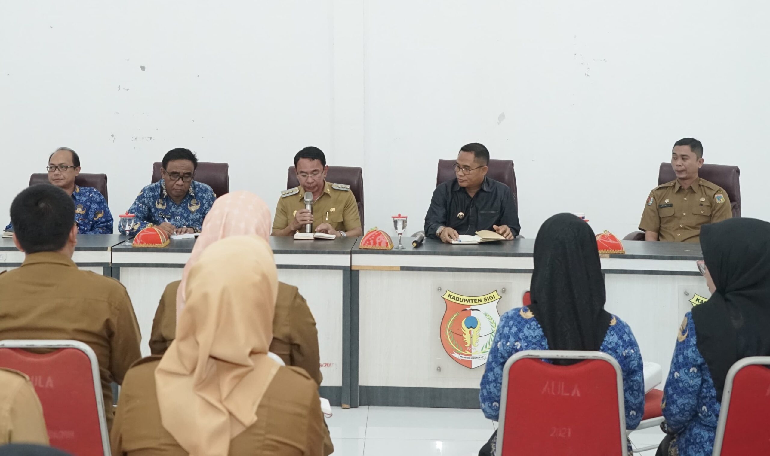 Pemda Sigi Susun Draf Peraturan Kepala Daerah Tentang SOP Pelayanan Kesehatan