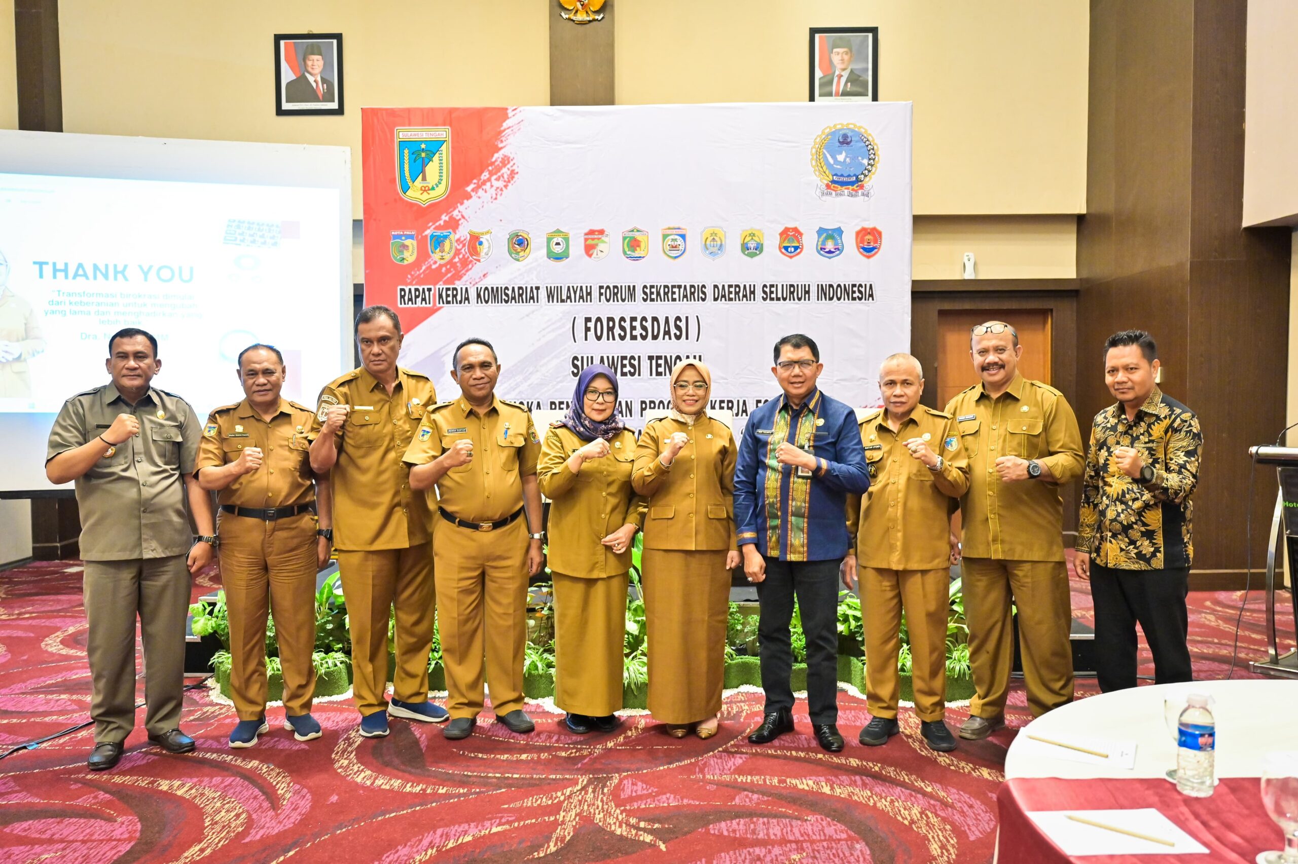 Hadiri Raker Forsesdasi se-Sulteng, Novalina Ajak Bangun Komunikasi yang Efektif