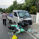 Pengendara Sepeda Motor di Banggai Tewas Usai Tabrak Mobil Pikap