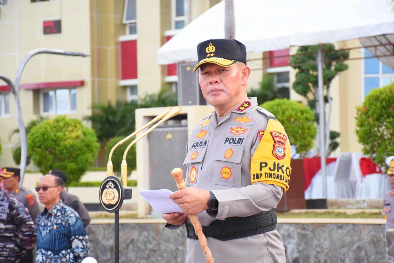 Polda Sulteng Libatkan 2.624 Personel Gabungan Amankan Nataru