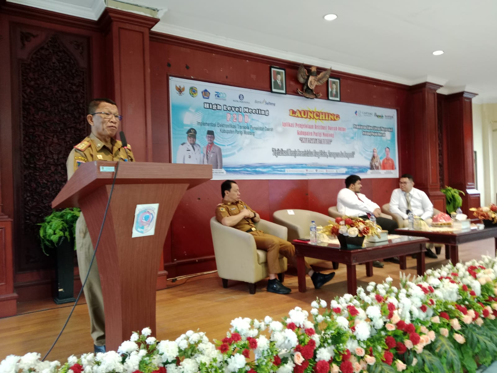 Dukung Digitalisasi dan ETPD, Bapenda Parimo Launching Smartgov Retribusi Dukung Digitalisasi dan ETPD, Bapenda Parimo Launching Smartgov Retribusi